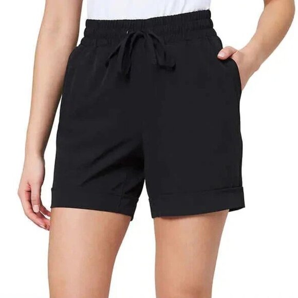 Mondetta Ladies’ Active Walking Short, Black, M, XL, NEW WITH TAGS - Picture 1 of 4